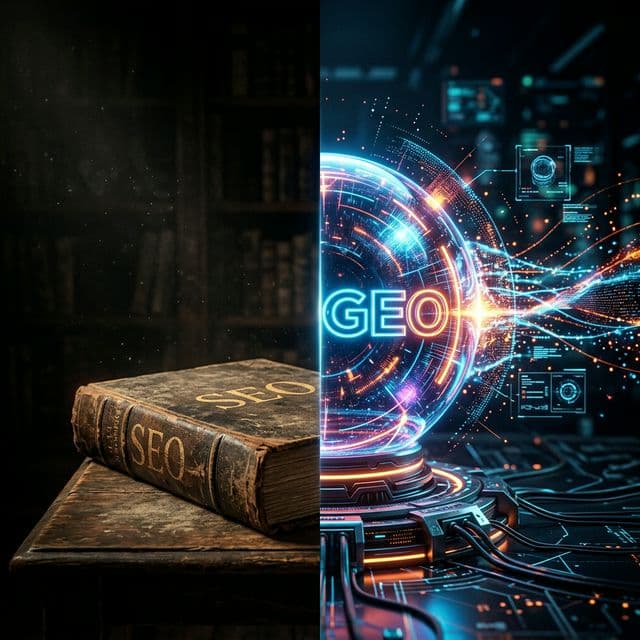 GEO (Generative Engine Optimization) לעומת SEO: לאן הולך החיפוש באמת?