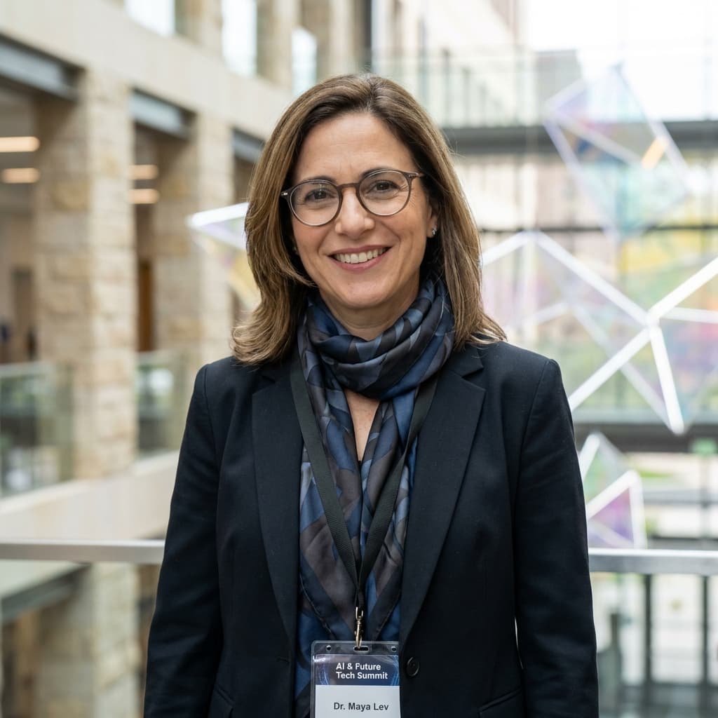 ד״ר מאיה לב - מרצה וחוקרת בינה מלאכותית, יועצת אסטרטגית